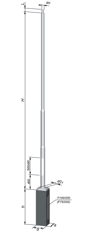 lighting pole