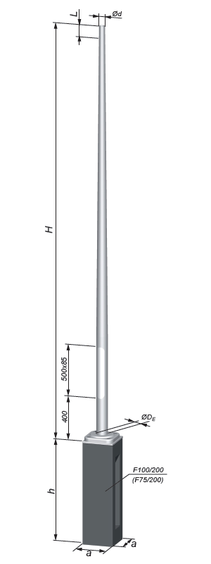 lighting pole