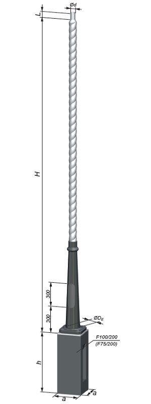 lighting pole