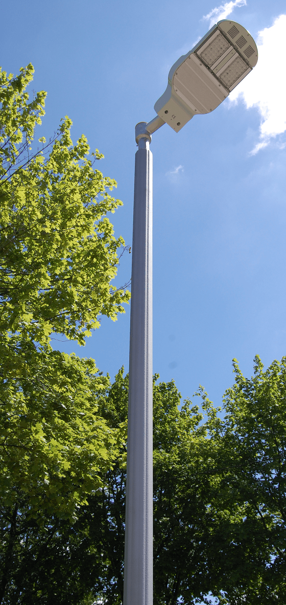 aluminium lighting pole