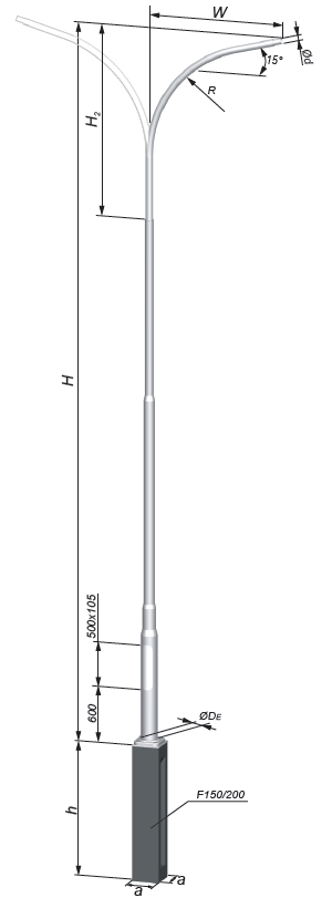 lighting pole