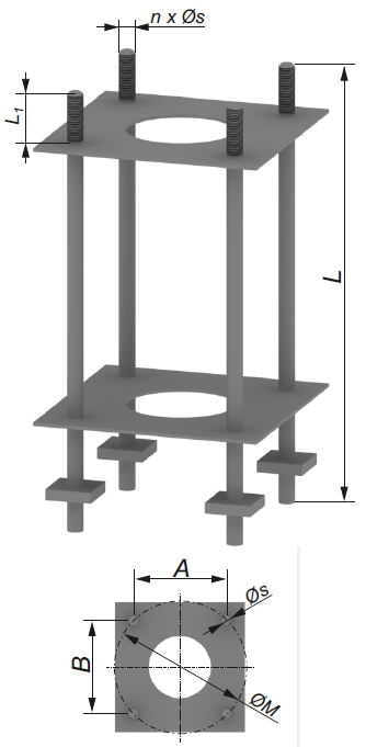 pole concrete foundation