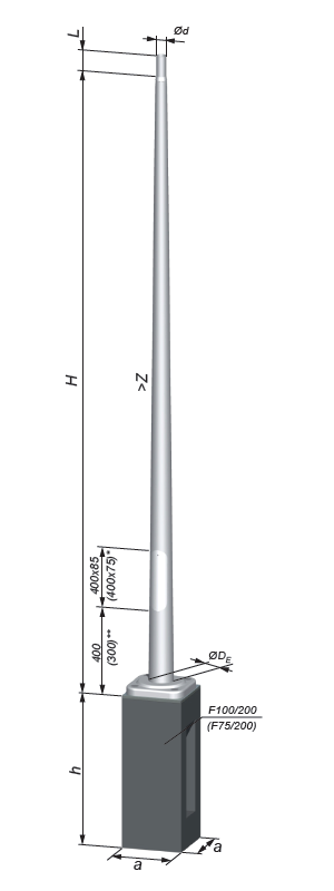 lighting pole