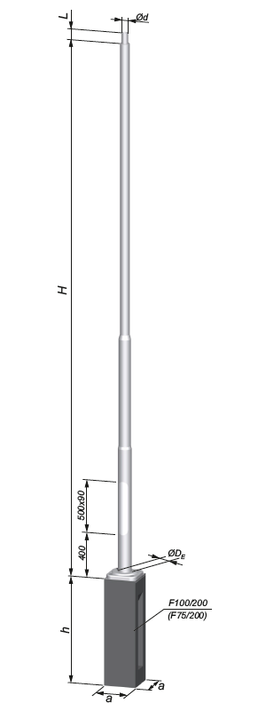 lighting pole