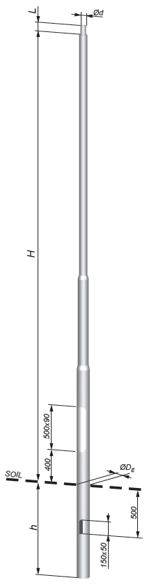 lighting pole