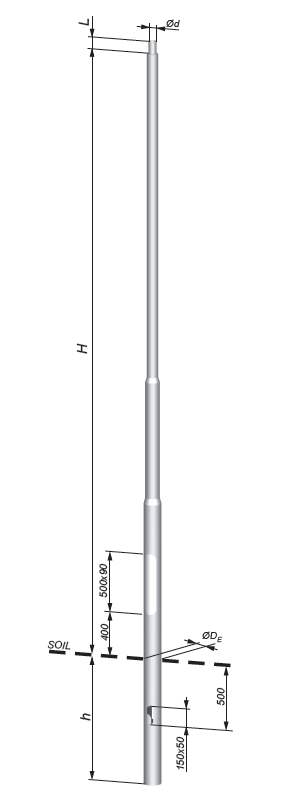 lighting pole