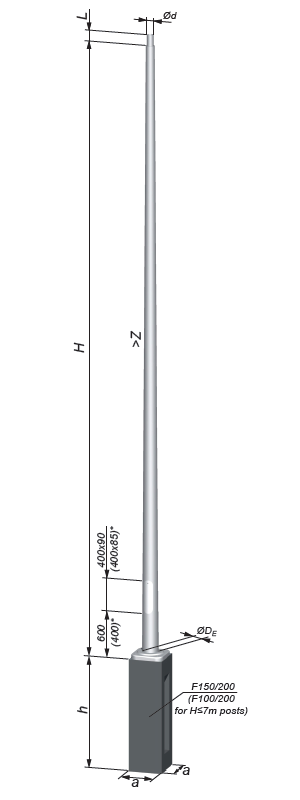 lighting pole