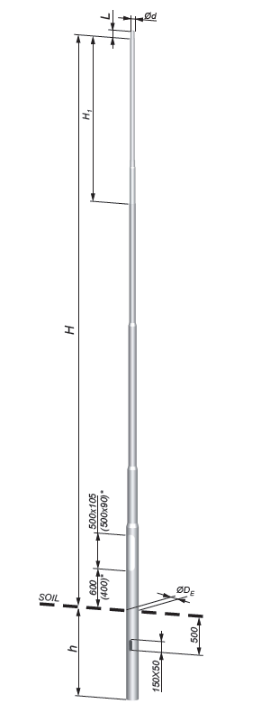 lighting pole