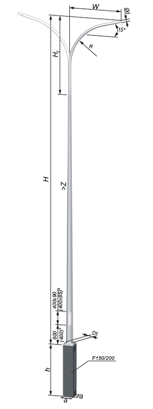 lighting pole