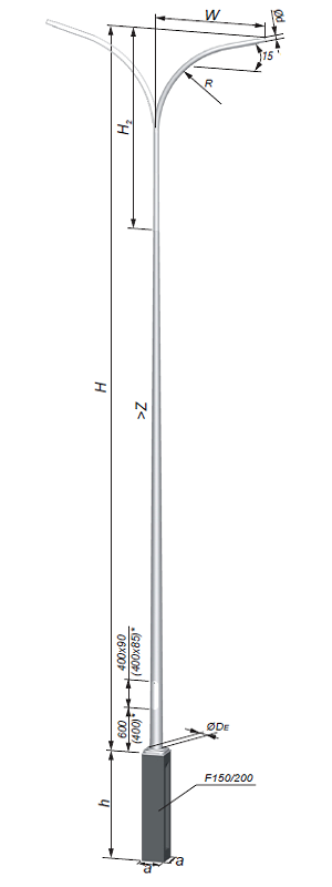 lighting pole