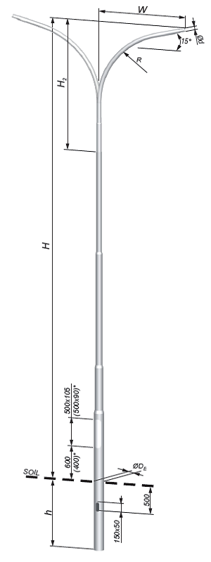 lighting pole