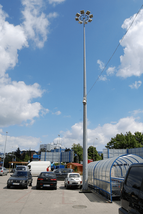 lighting column