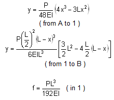 bending moment formula