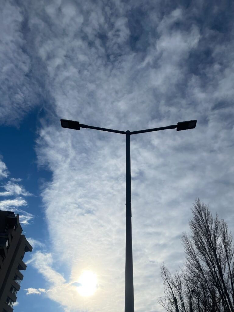 aluminium lighting pole