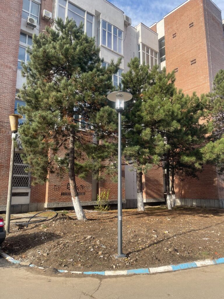 aluminium lighting pole