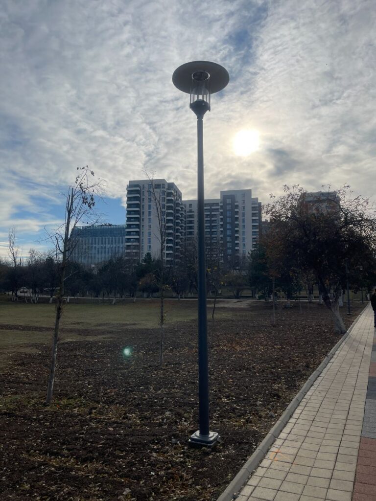 aluminium lighting pole