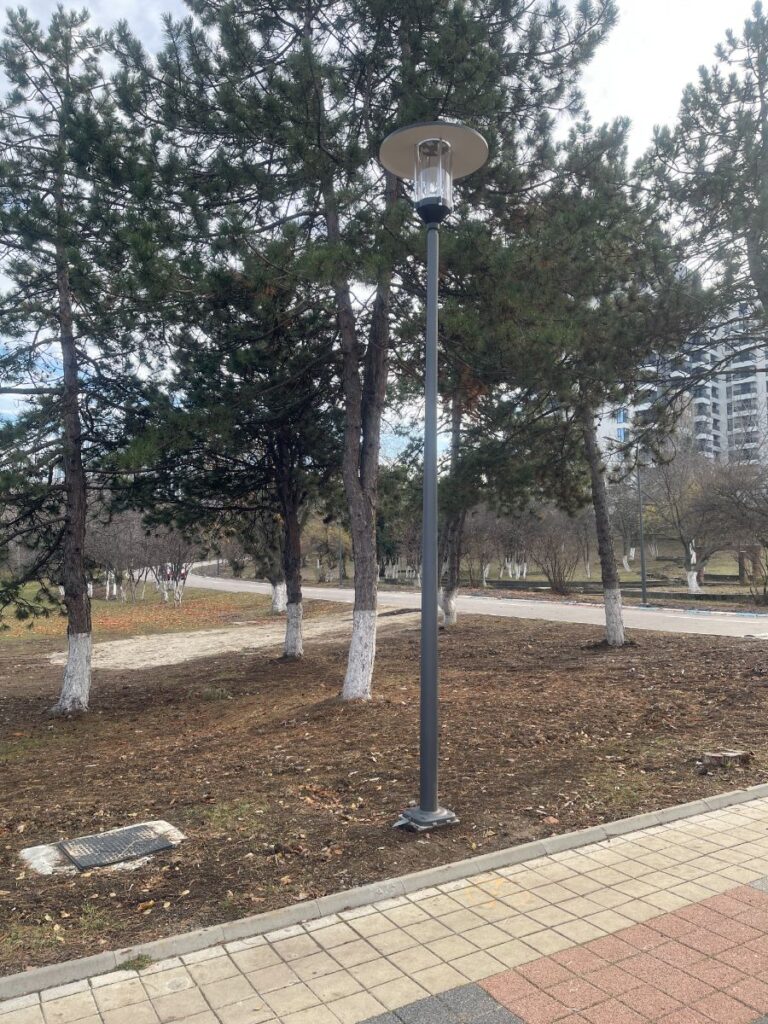 aluminium lighting pole