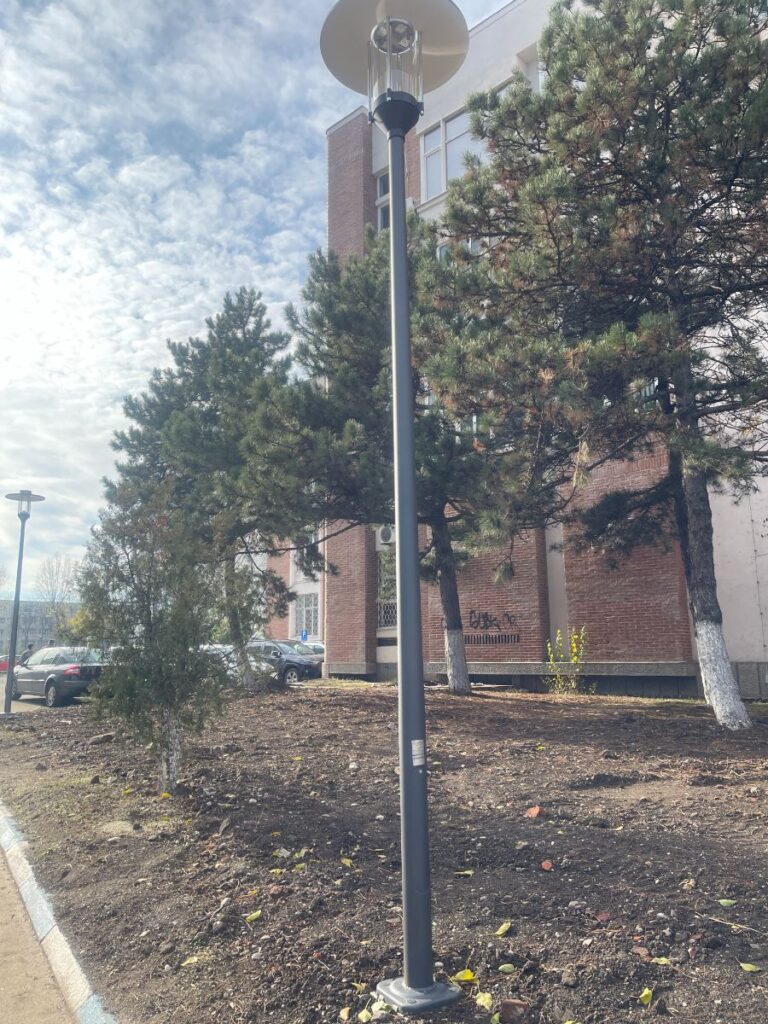 aluminium lighting pole