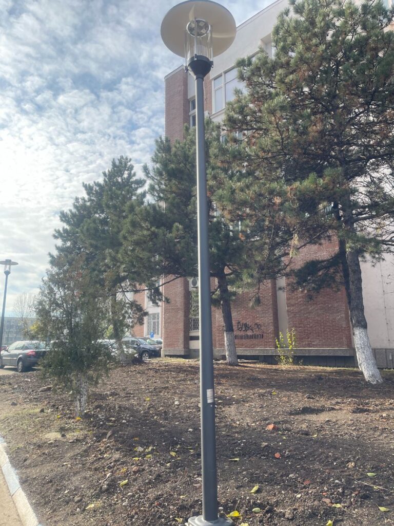 aluminium lighting pole