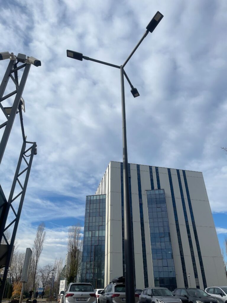 aluminium lighting pole