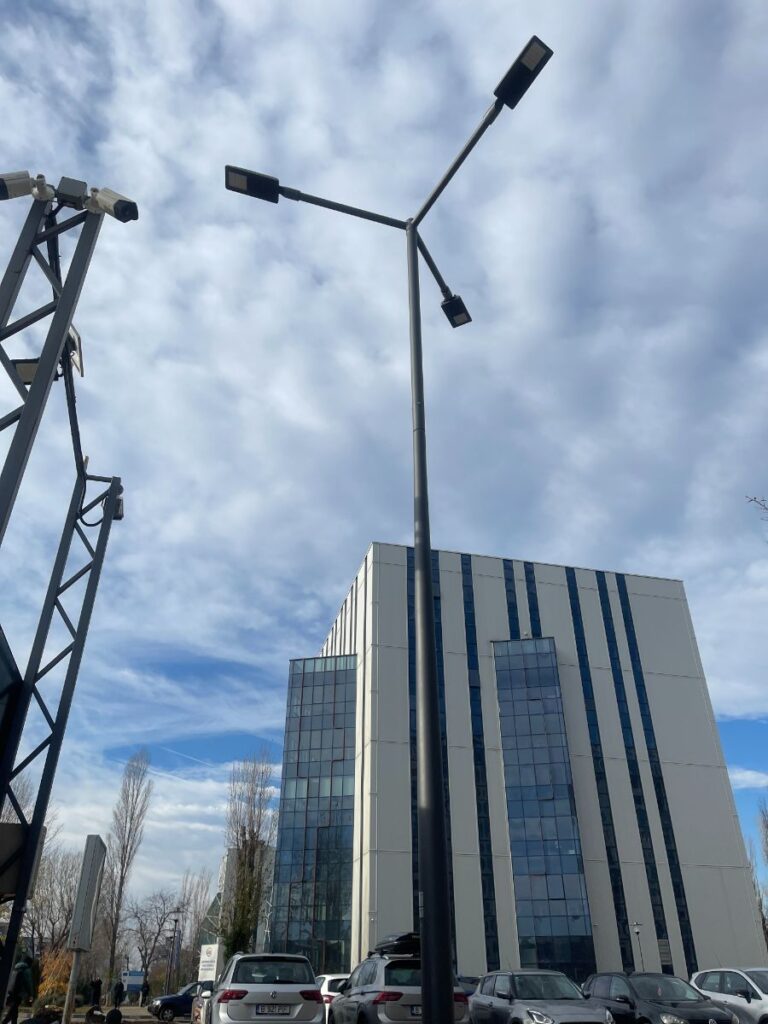 aluminium lighting pole