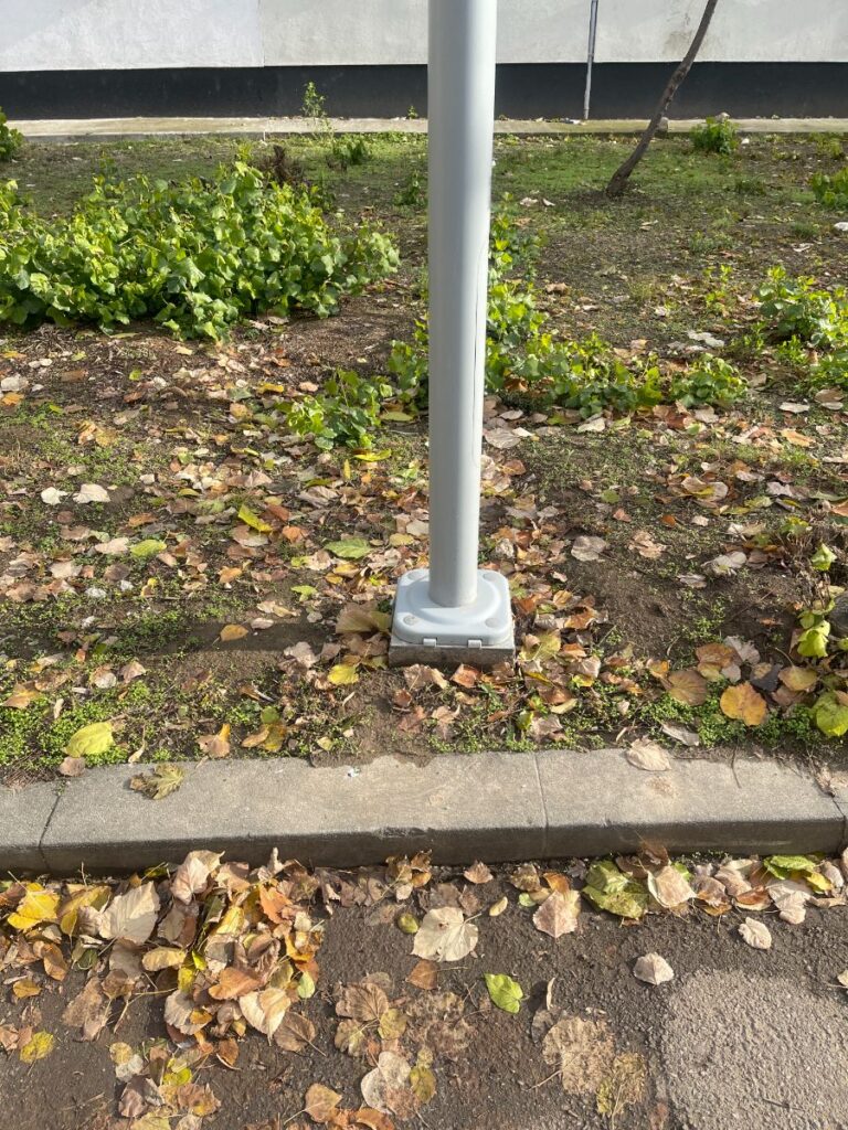 aluminium lighting pole