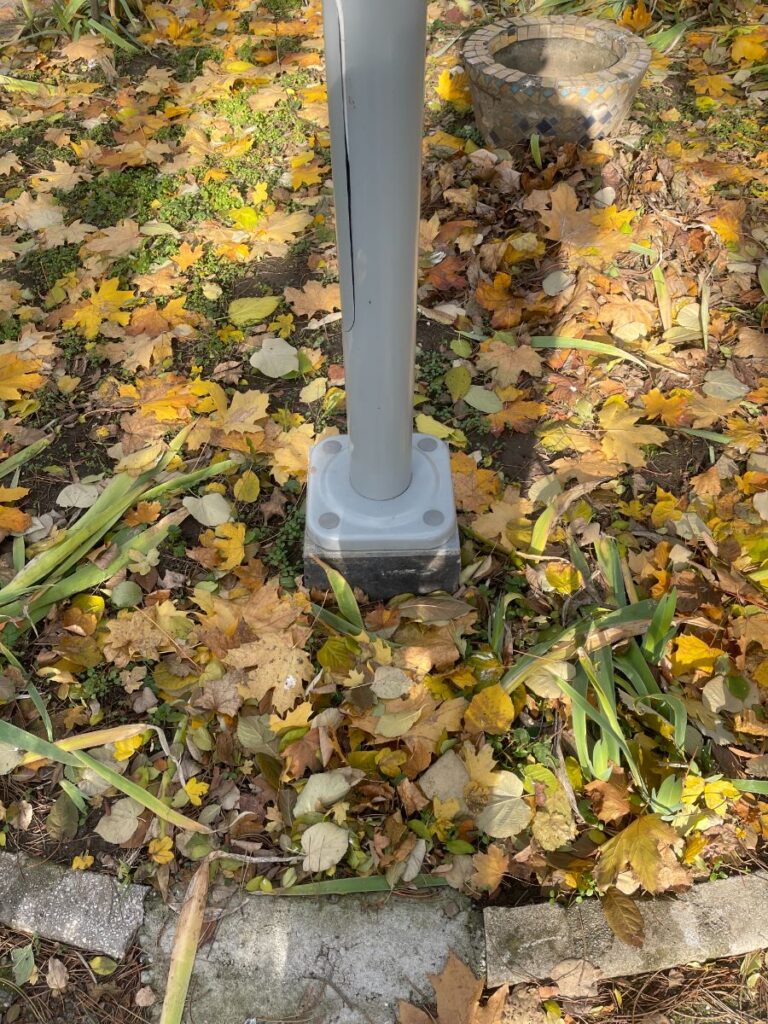 aluminium lighting pole