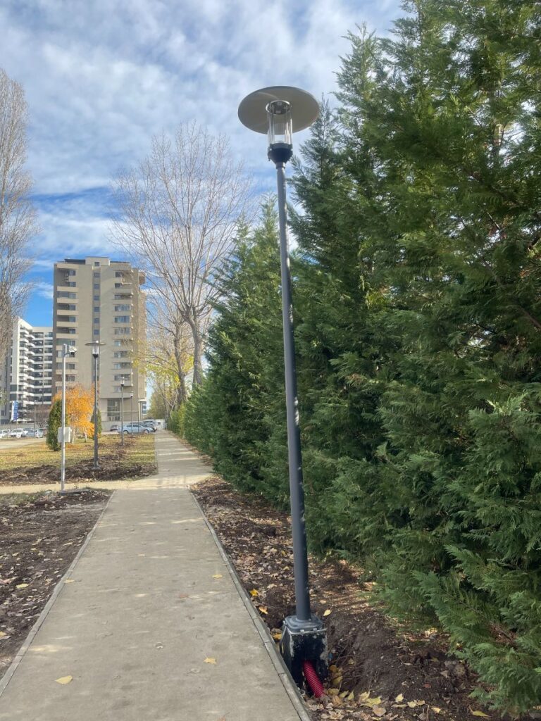 aluminium lighting pole