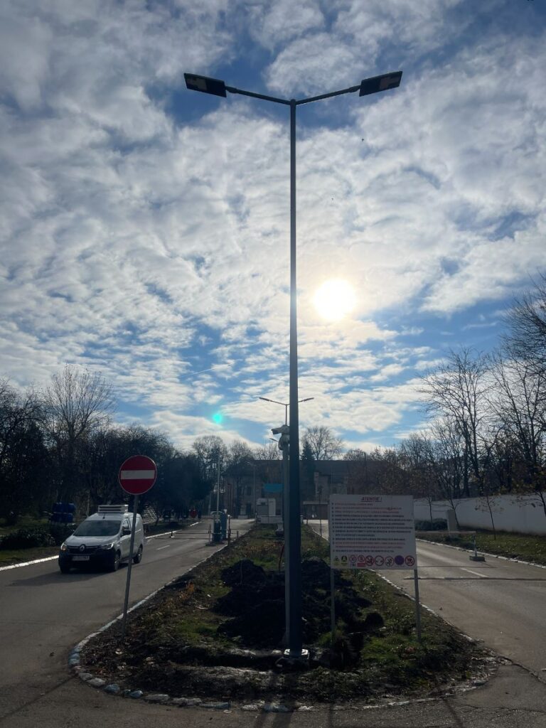 aluminium lighting pole