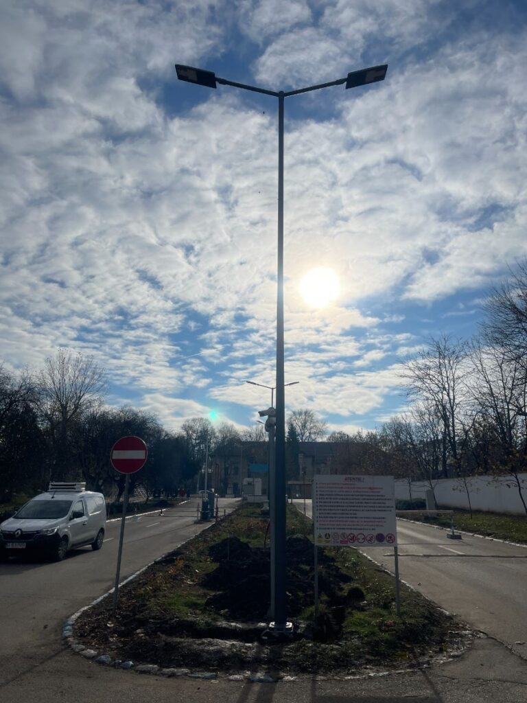 aluminium lighting pole