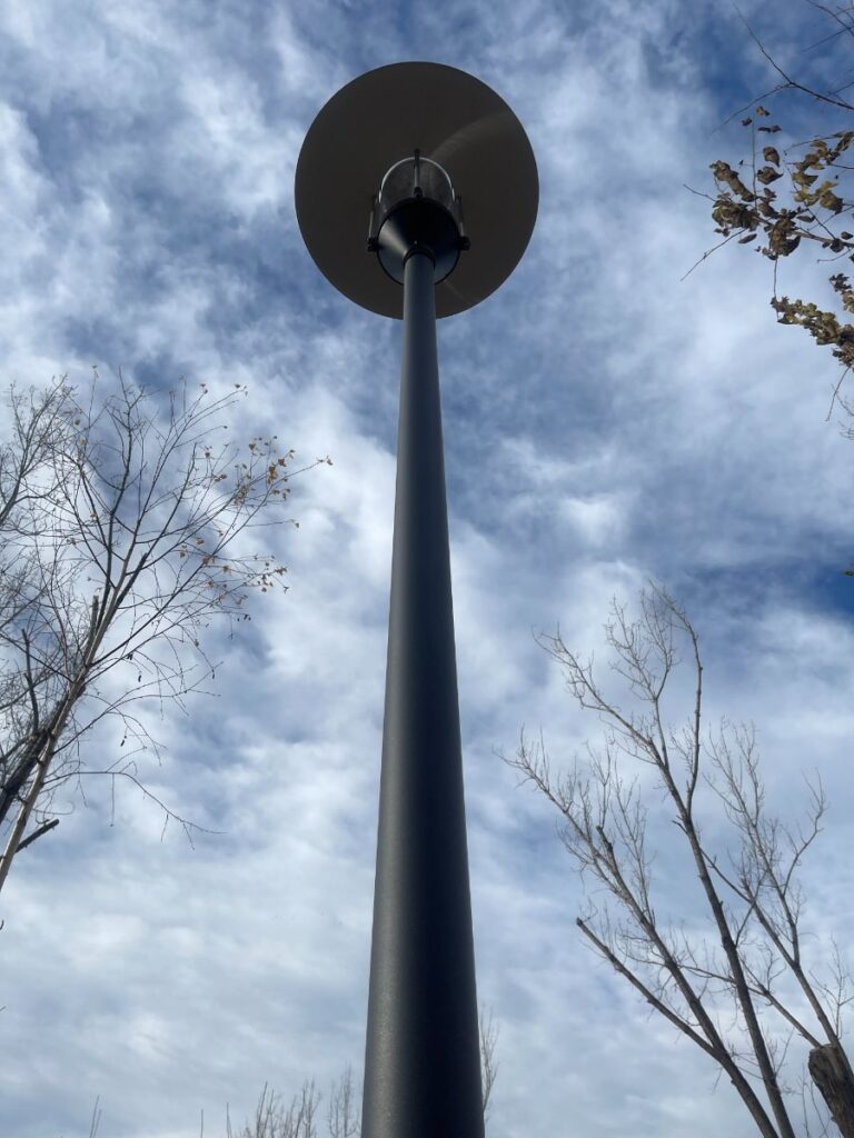 aluminium lighting pole