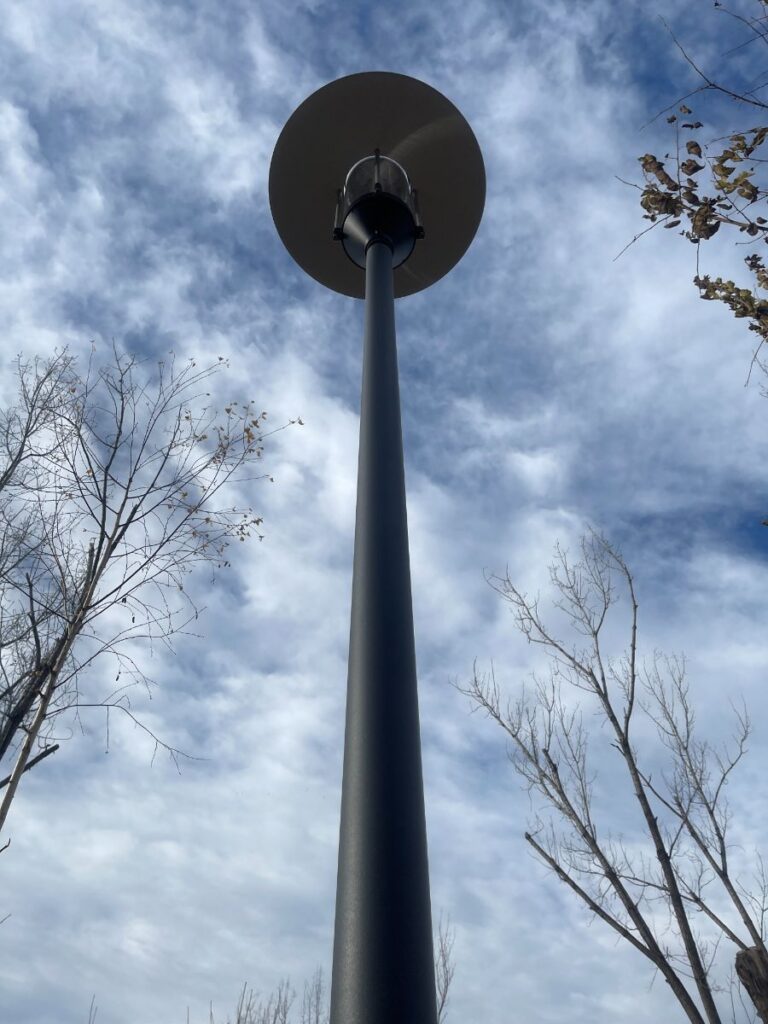 aluminium lighting pole