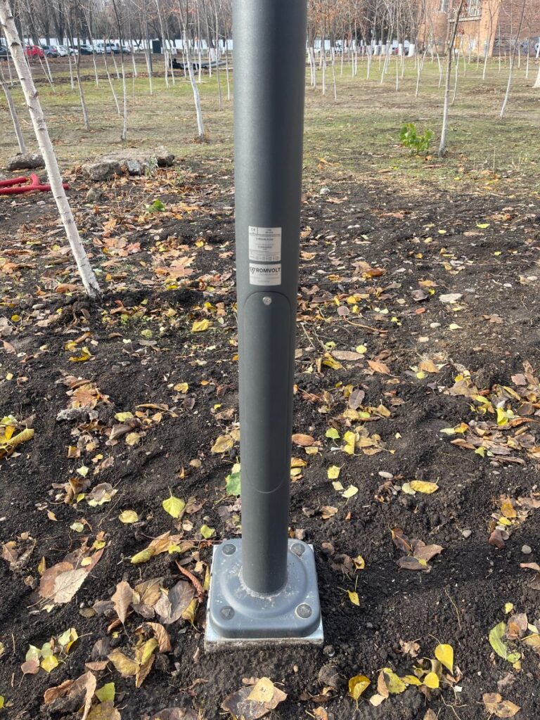 aluminium lighting pole