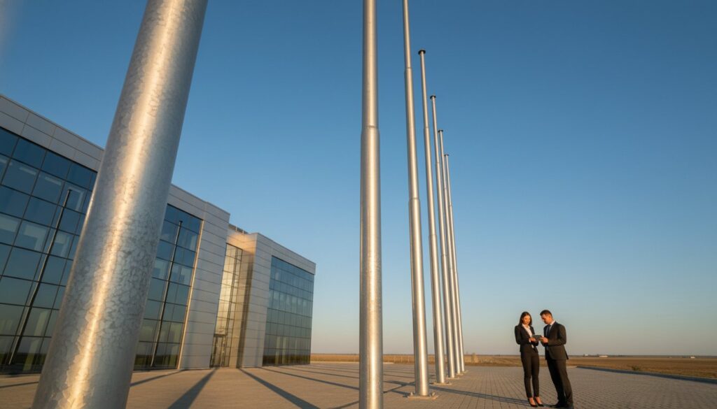 Commercial Galvanized Steel Flag Poles: A Technical Buyer’s Guide for 2026