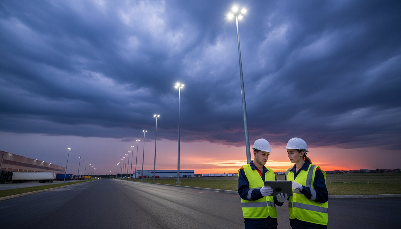 Industrial Lighting Poles: A Technical Buying Guide for Infrastructure Projects